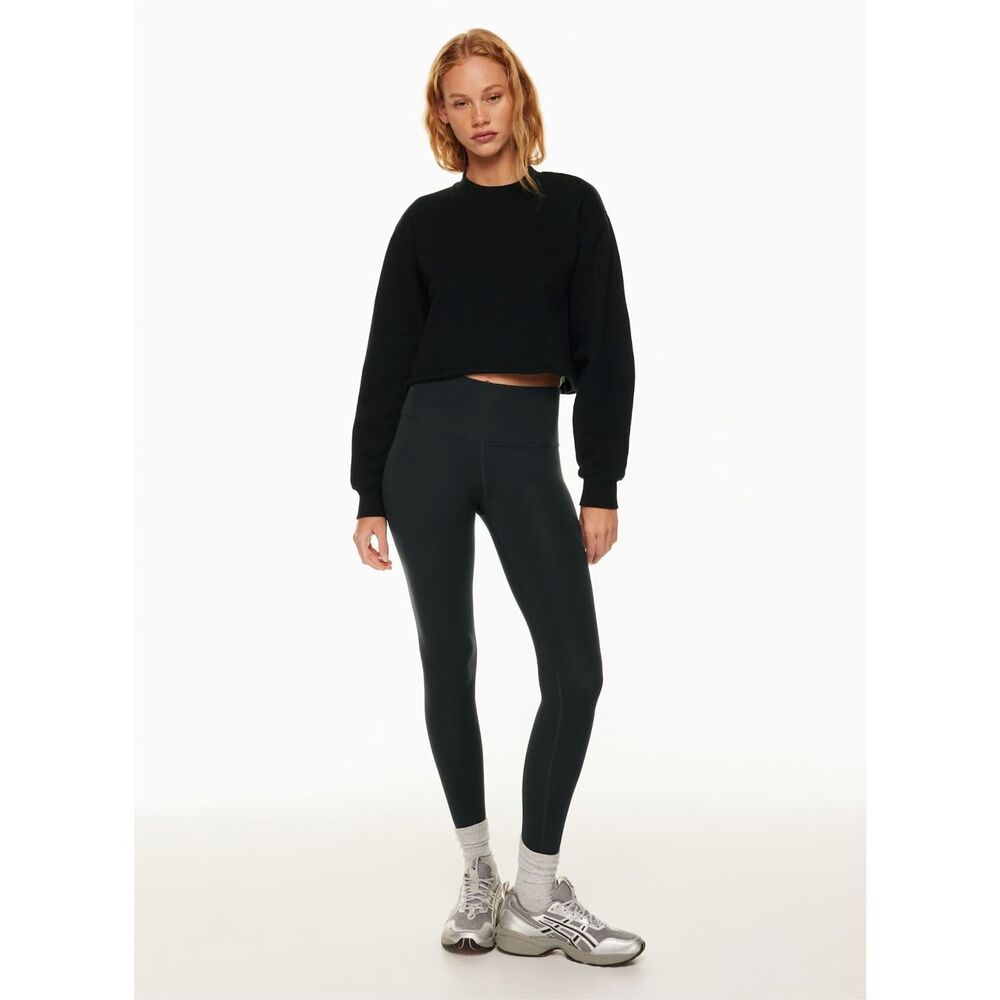 TNA Aritzia $78 Duncan Atmosphere Hi-Rise Leggings Black Small NEW